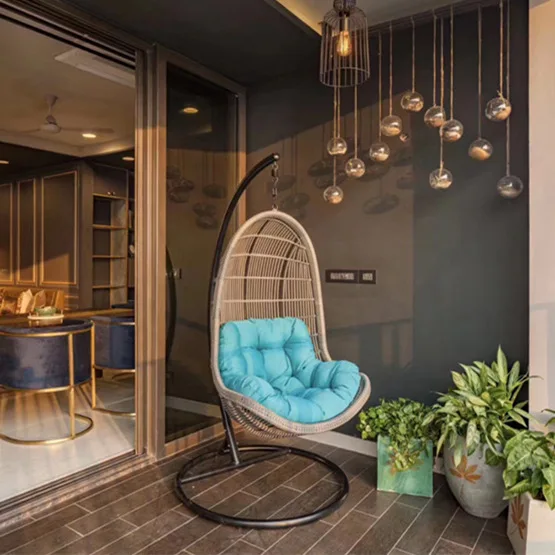 Spider Plant Hanging - ハンギングバスケットラタンチェア、室内用ハンモック、ダブルスイング、バルコニーロッキングチェア、ドロップバードネスト、スパイダープラント、レイジーチェア