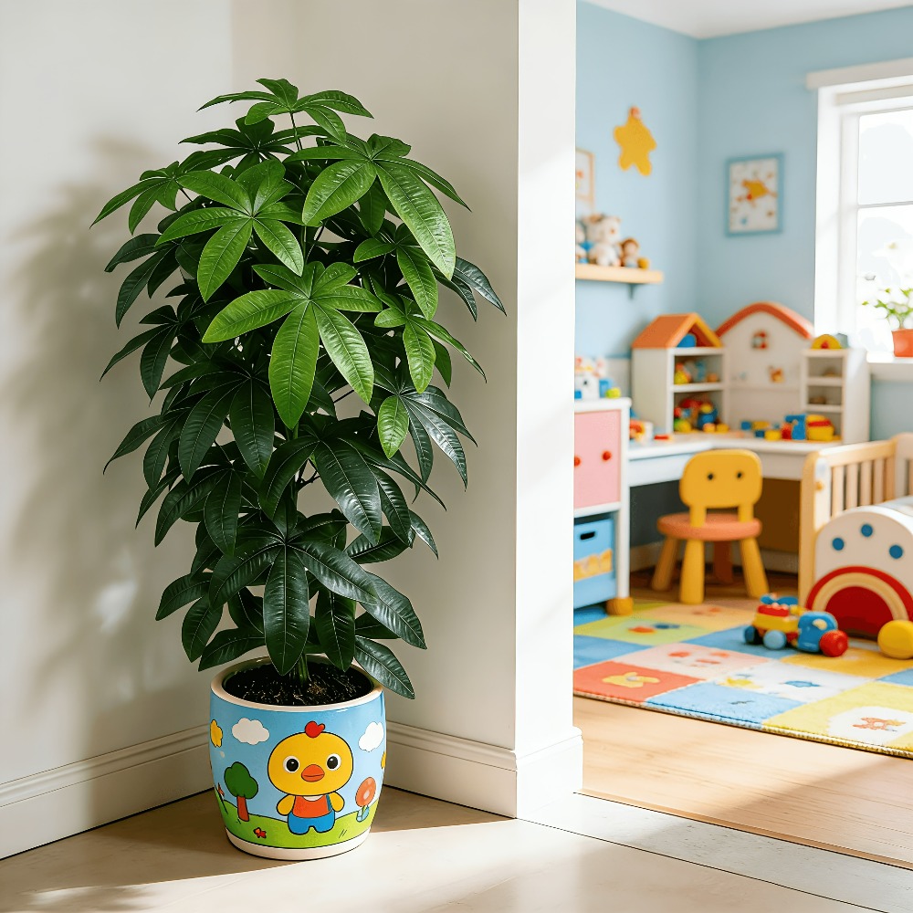 人工の金のなる木パキラ・アクアティカは、科学的にも知られる金 - Ficus Lyrata Tree のレビューと価格